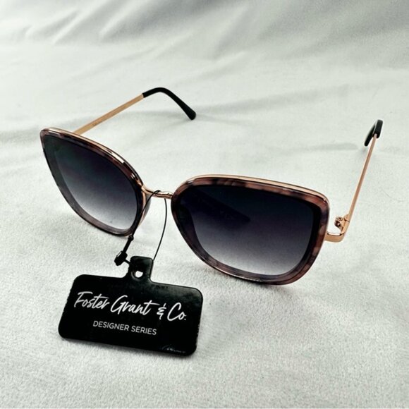 Foster Grant Fashion Sunglasses Tortoise Bundle Tinted Women's Luxury Designer - Picture 7 of 10